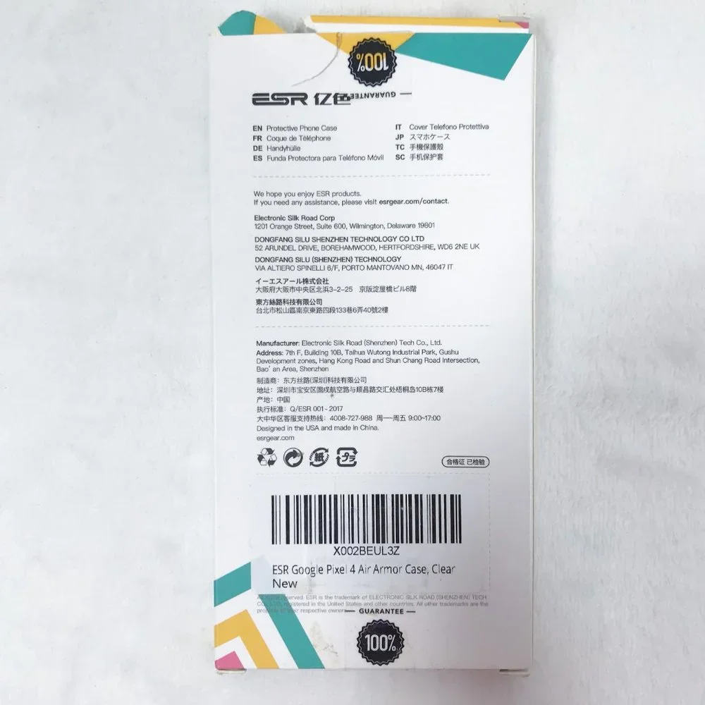 5/$25 Google Pixel 4 Air Armor Clear Case